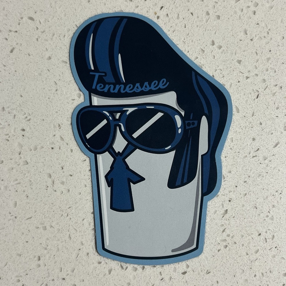 Dutch Bros June 10th 2026 Tennessee State Elvis Presley Sticker Drop, In Hand